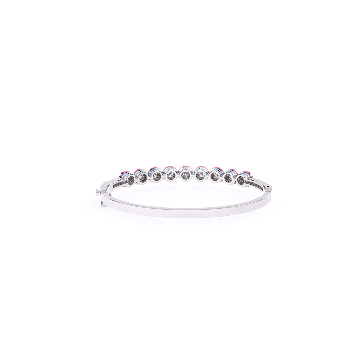 Charming Round Diamond Daily Wear Bracelet